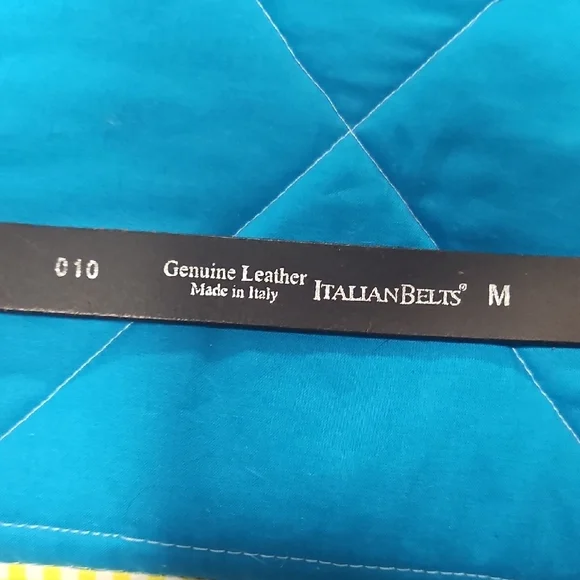 Women's Black Leather Belt NWOT - Picture 4 of 4